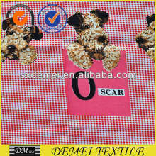 fabric dog patterns for tent decoration wholesale